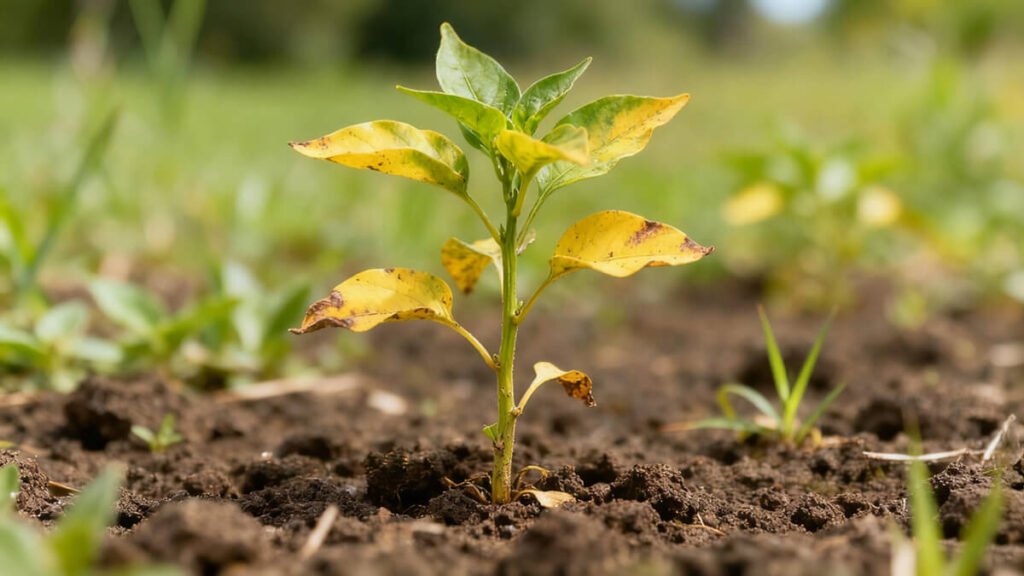 Signs of Nitrogen Deficiency