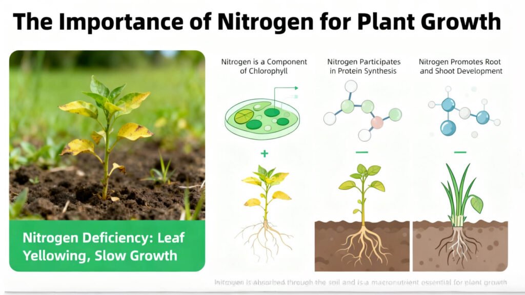 The lmportance of Nitrogen for plant Growth