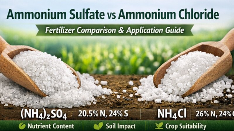 Ammonium Sulfate vs Ammonium Chloride