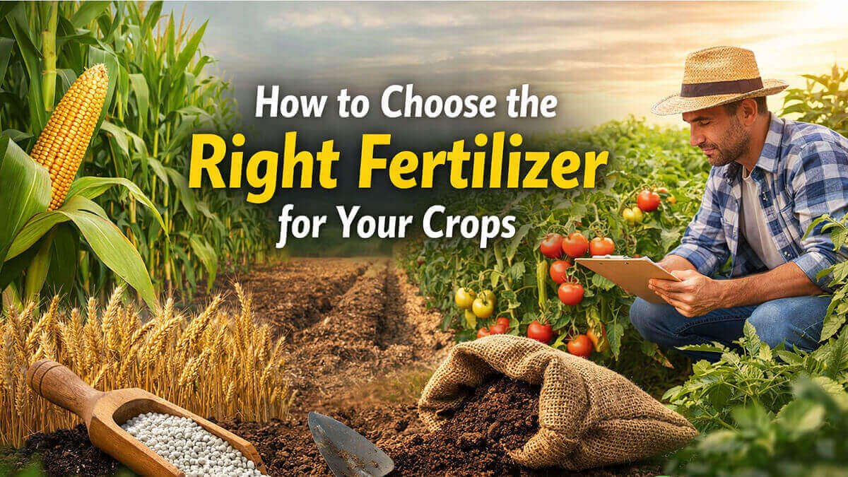 How to Choose the Right Fertilizer for Your Crops