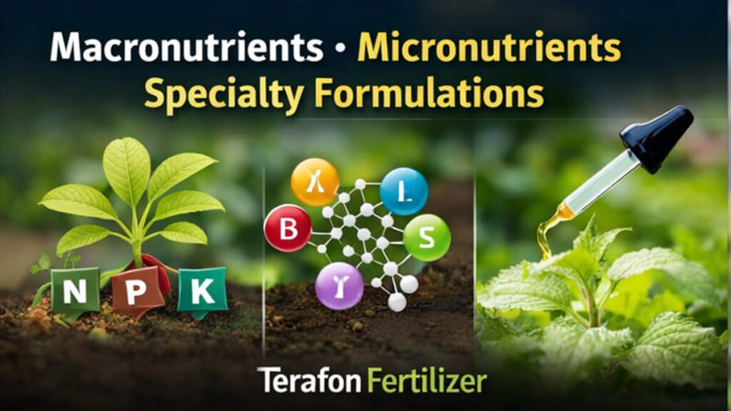 Macronutrients Micronutrients Specialty Formulations