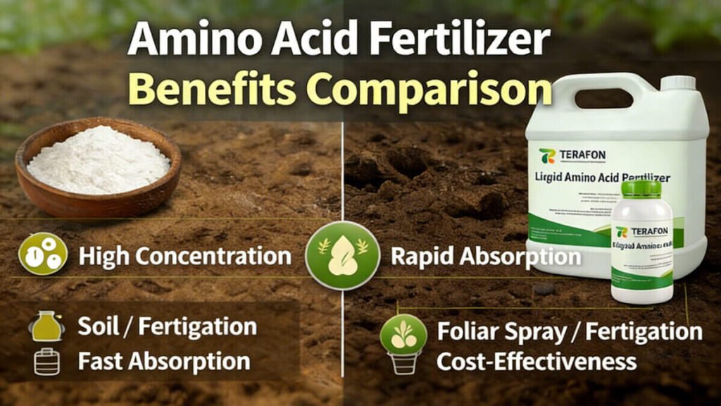 Amino Acid Fertilizer Benefits Comparison
