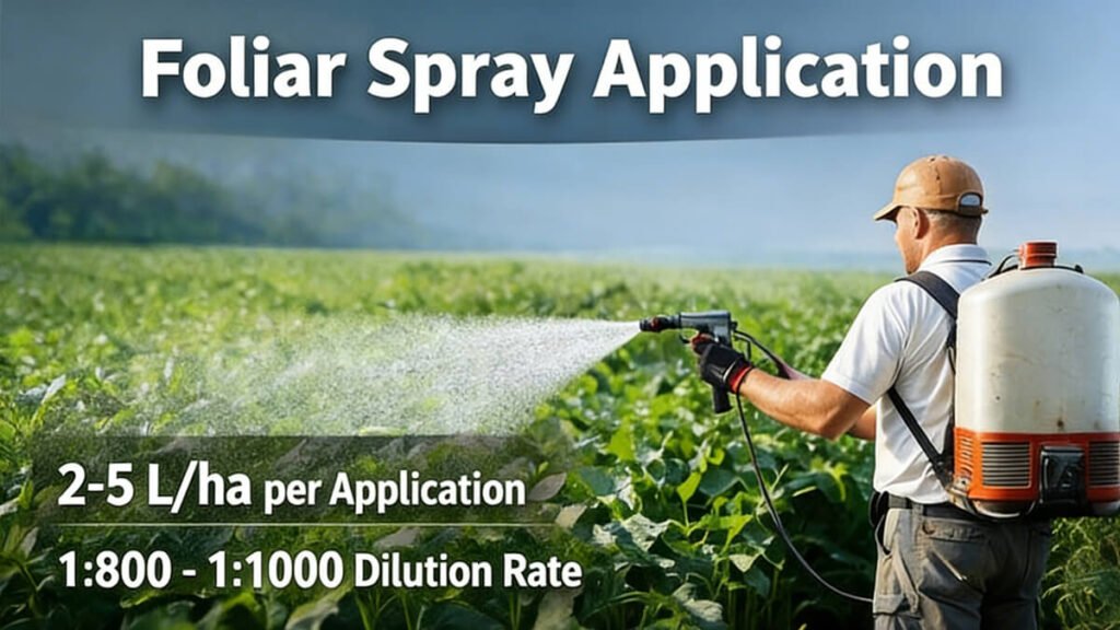 Foliar Spray Application