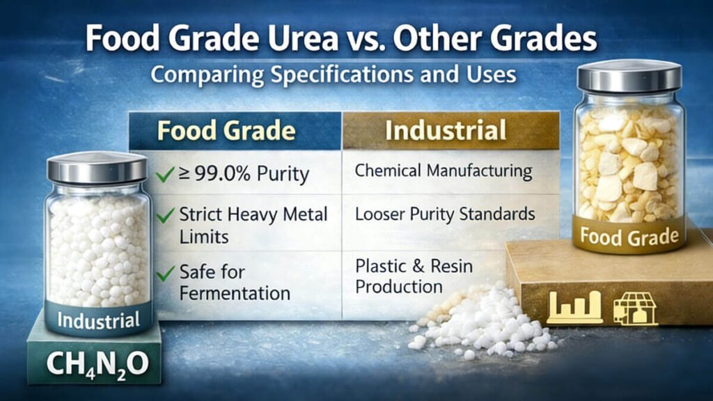 Food Grade Urea vs.other Grades