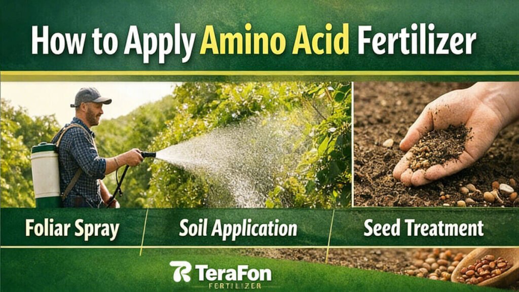 How to Apply Amino Acid Fertilizer