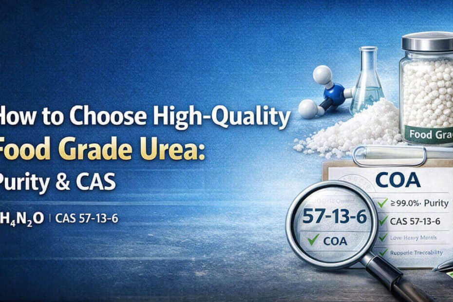 How to Choose High-Quality Food Grade Urea