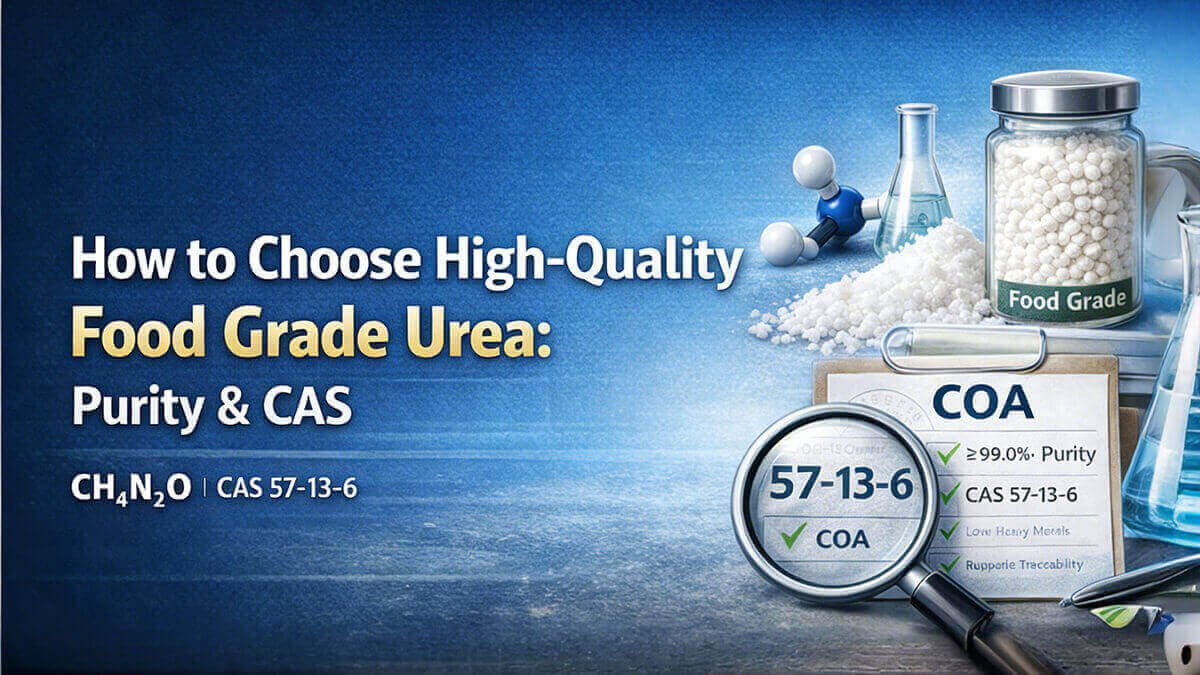 How to Choose High-Quality Food Grade Urea