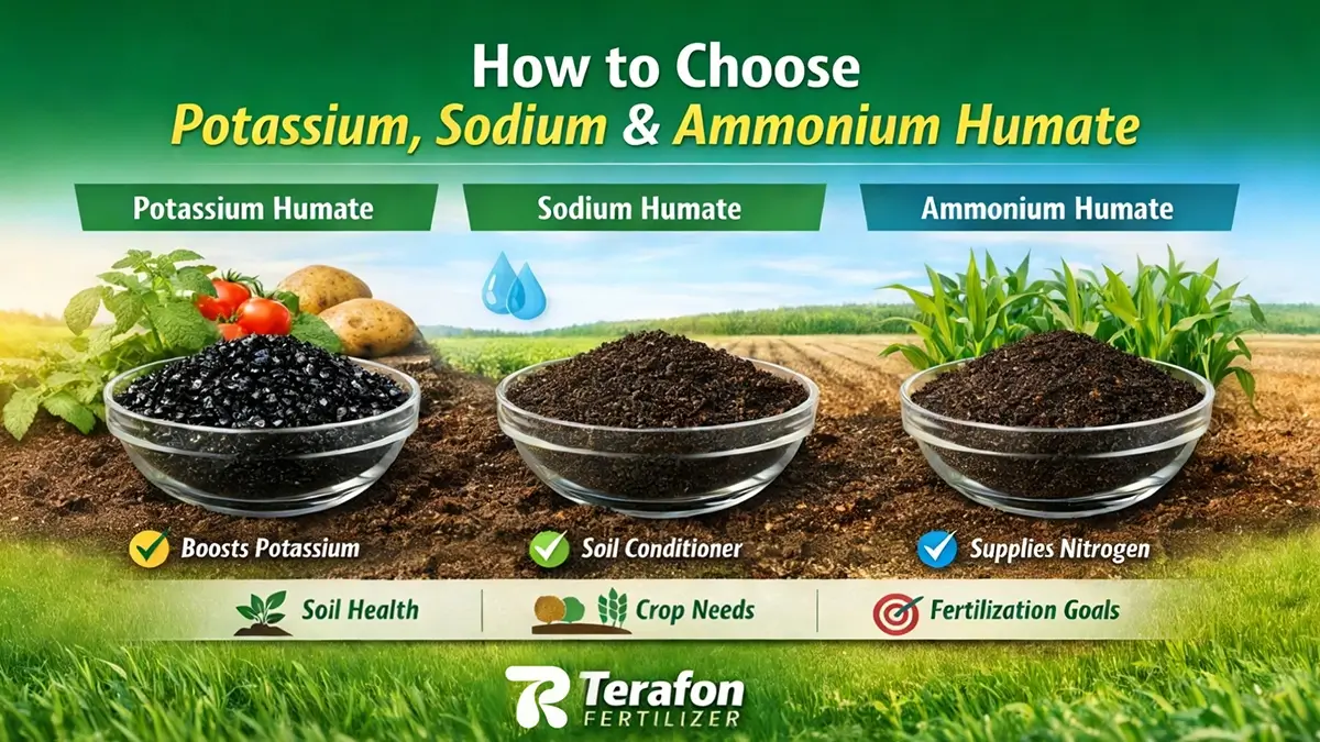How to Choose Potassium, Sodium & Ammonium Humate