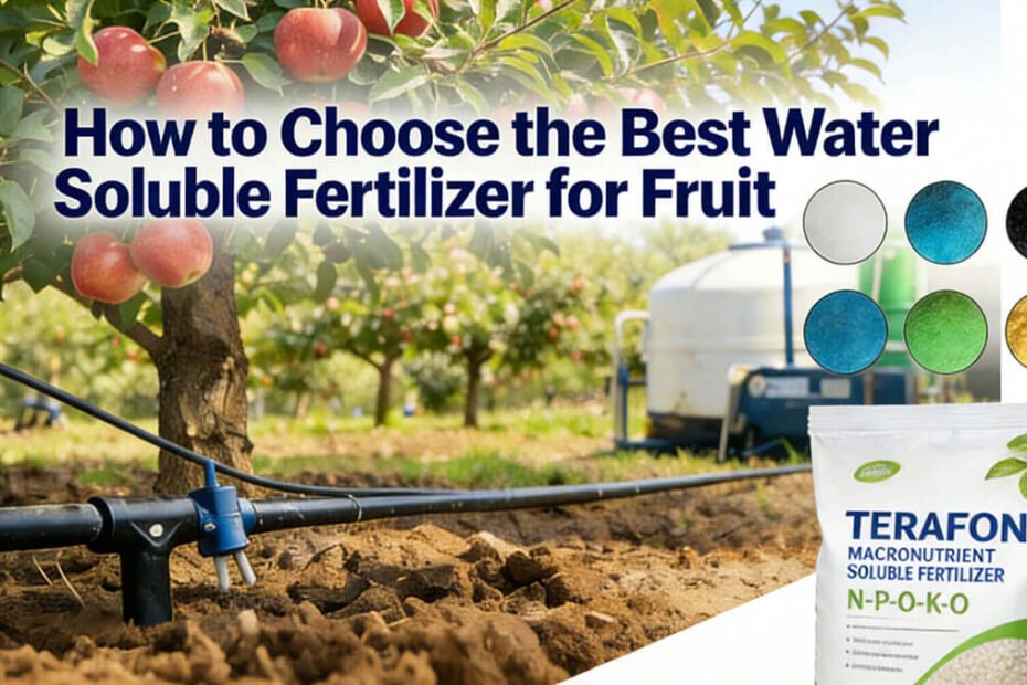 How to ChoosHow to Choose the Best Water Soluble Fertilizer for Fruit Treese the Best Water Soluble Fertilizer for Fruit Trees