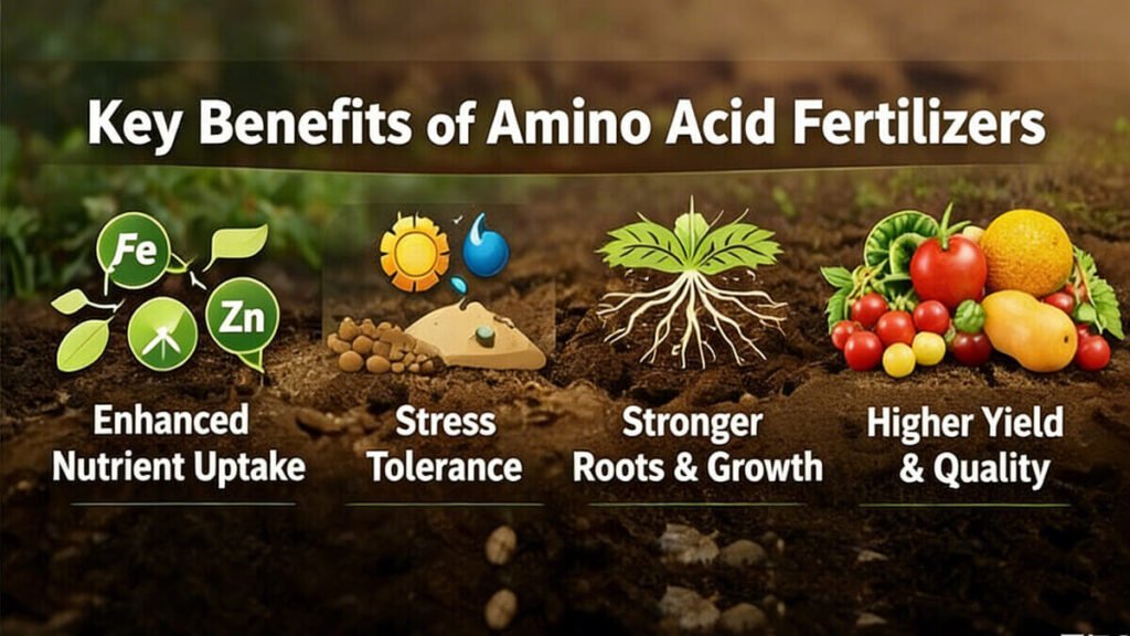 Key Benefits of Amino Acid Fertilizer