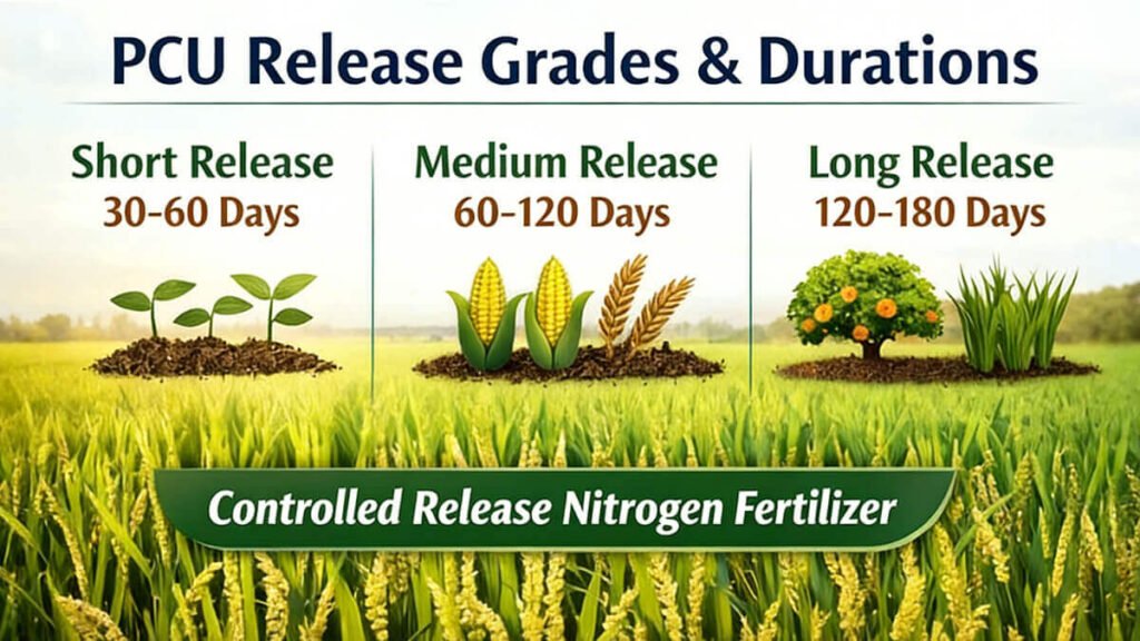 PCU Release Grades & Durations