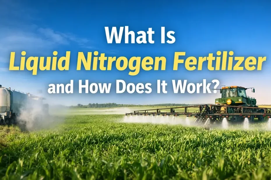 What is liquid nitrogen fertilizer