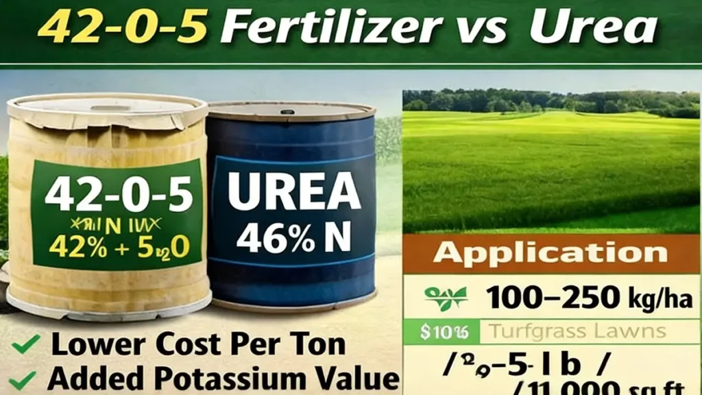 42-0-5 Fertilizer VS Urea
