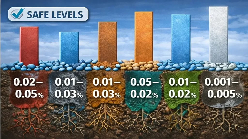How Much Micronutrients Can Be Added to NPK Fertilizer Safely