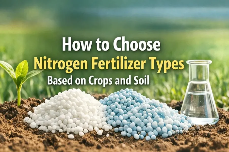 How to Choose Nitrogen Fertilizer Types Based on Crops and Soil