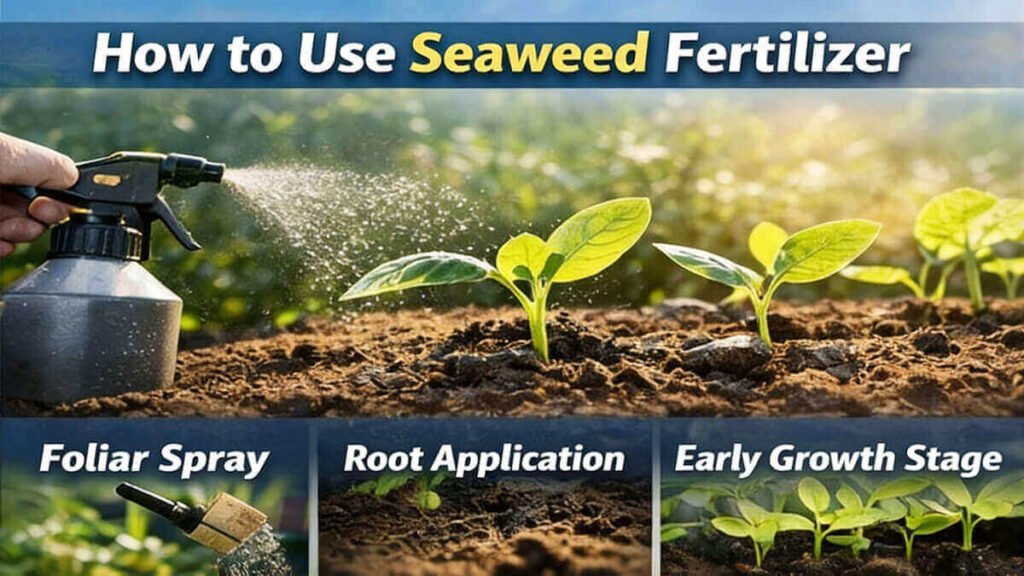 How to use Seaweed Fertilizer