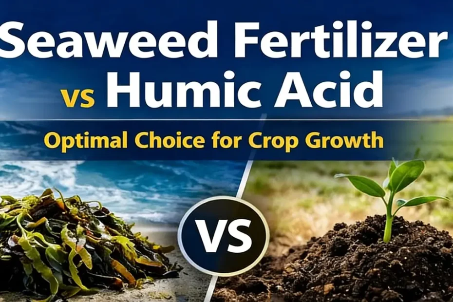 Seaweed Fertilizer vs Humic Acid