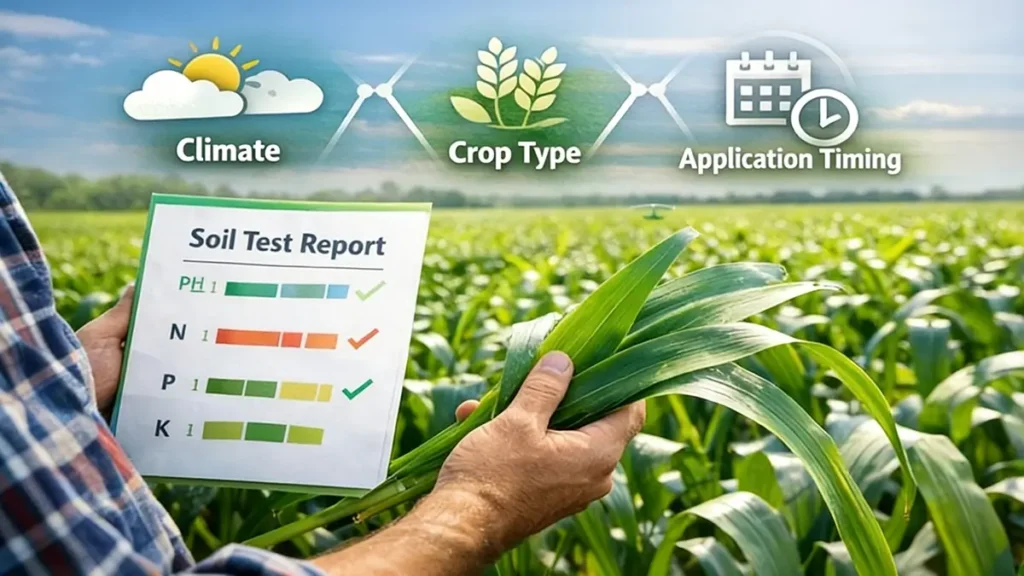 Technical Parameters for Nitrogen Fertilizer Selection
