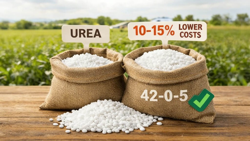 Urea Lower costs