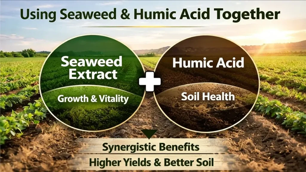Using Seaweed & Humica Acid Together