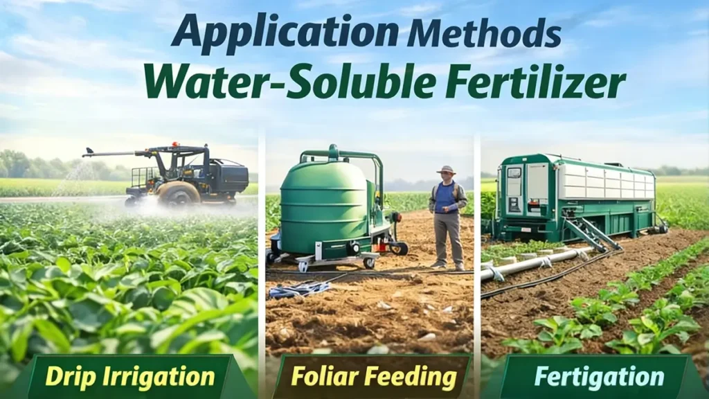 Application Methods Water-Soluble Fertilizer