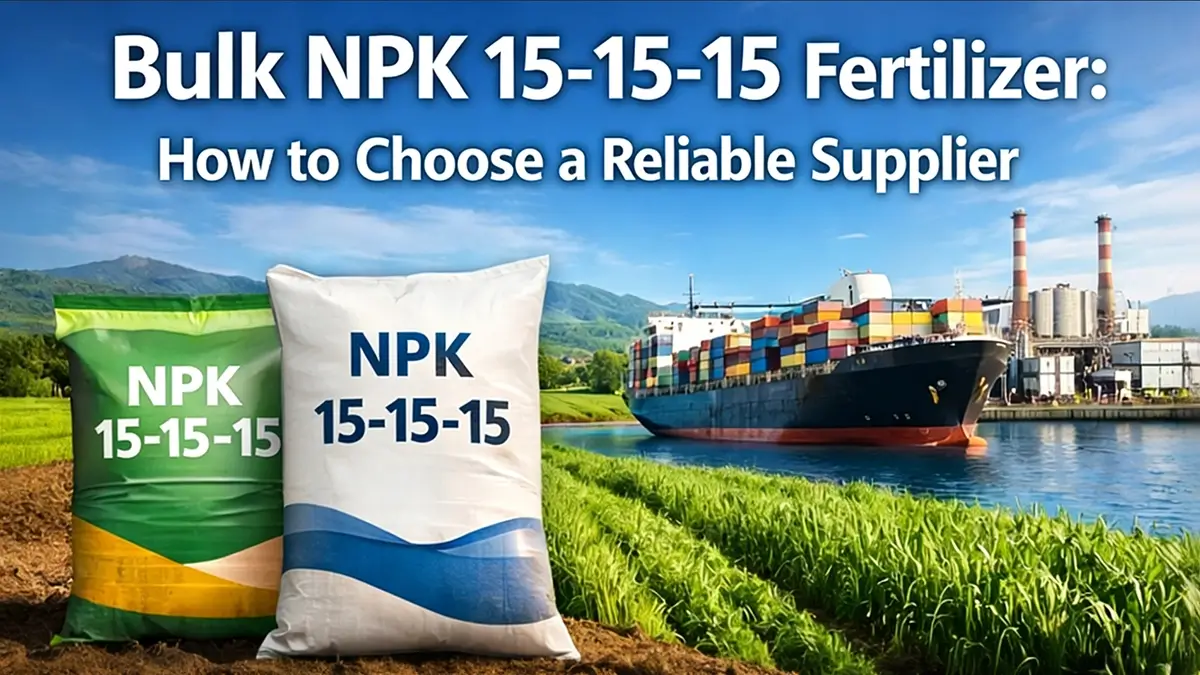 Bulk NPK 15-15-15 Fertilizer How to Choose a Reliable Supplier