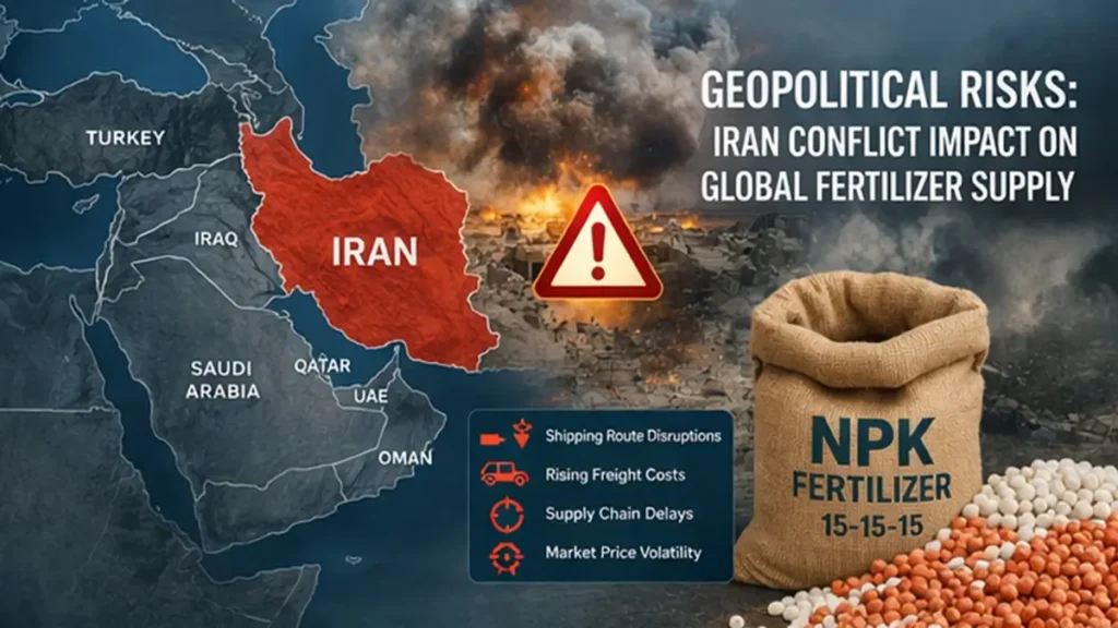 Geopolitical Risks Iran conflict Imaact on Global Fertilizer Supply
