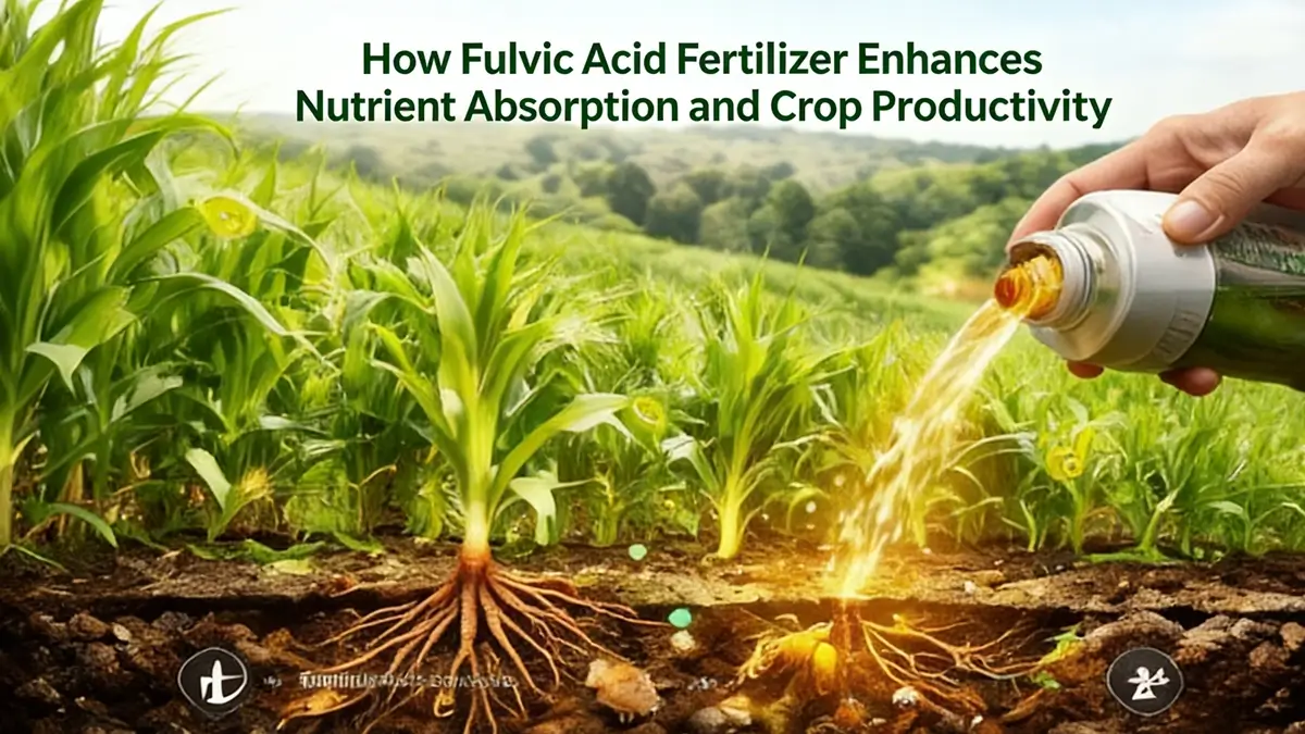 How Fulvic Acid Fertilizer Enhances Nutrient Absorption
