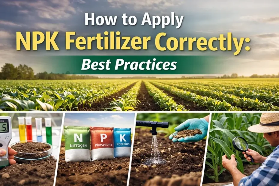 How to Apply NPK Fertilizer Correctly Best Practices