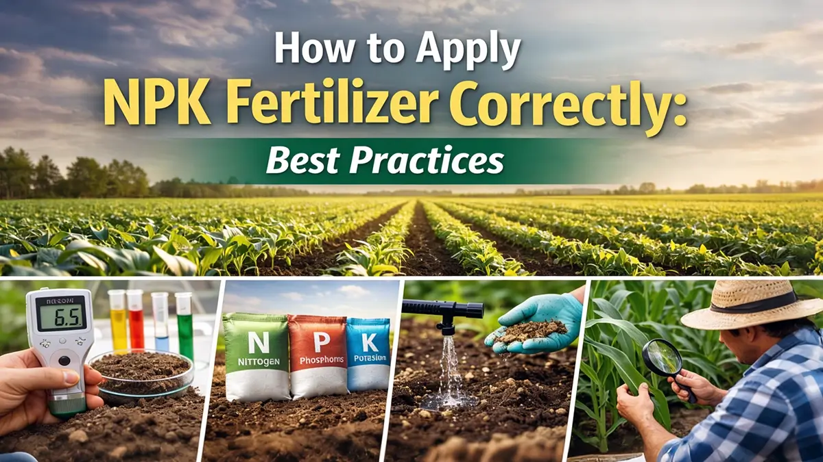 How to Apply NPK Fertilizer Correctly Best Practices