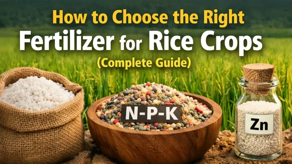 How to Choose the Right Fertilizer for Rice Crops