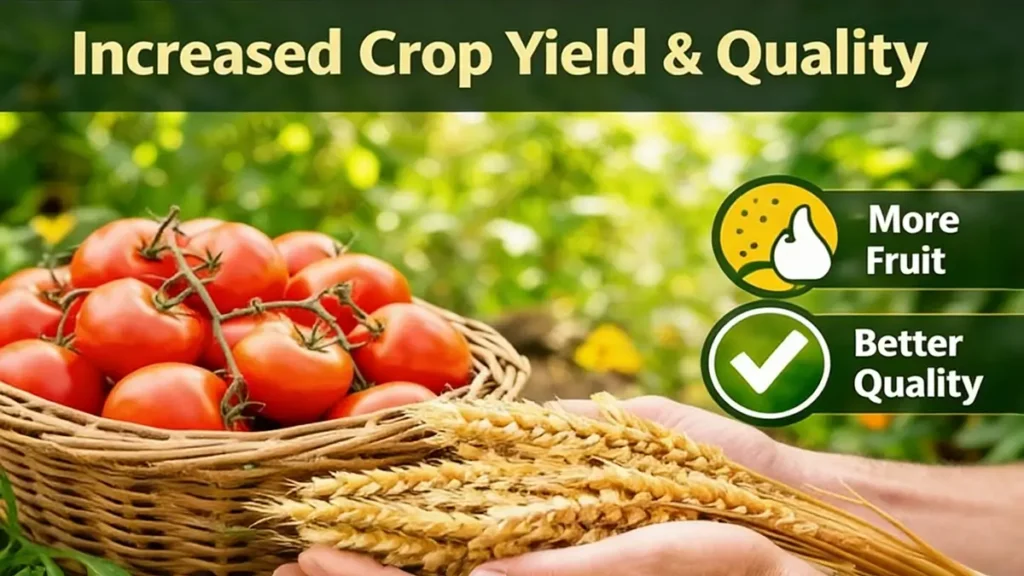 Increased Crop Yield & Quality