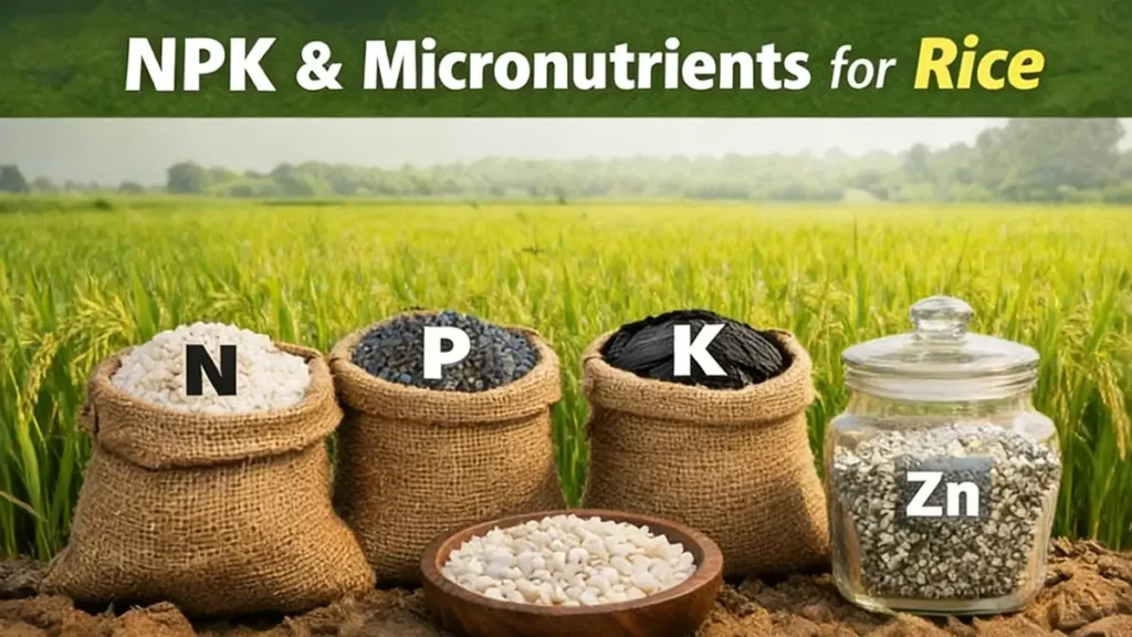 NPK & mICRONUTRIENTS FOR RICE