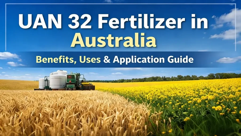 UAN 32 Fertilizer in Australia Benefits, Uses & Application Guide