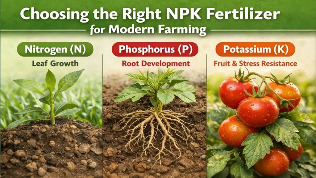 choosing the right NPK fertilizer for Modern Farming