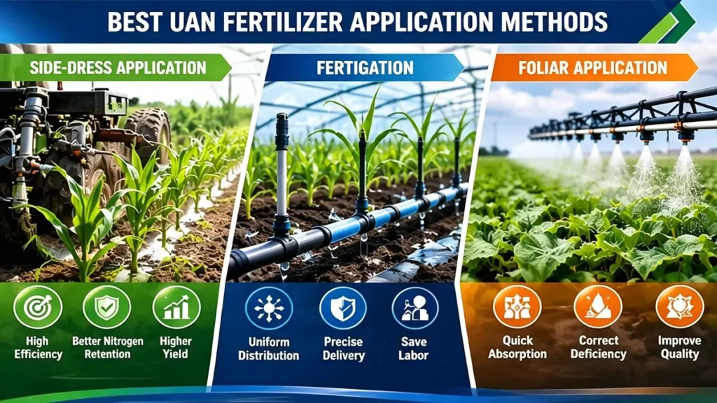 Best UAN Fertilizer Application Methods for Crops