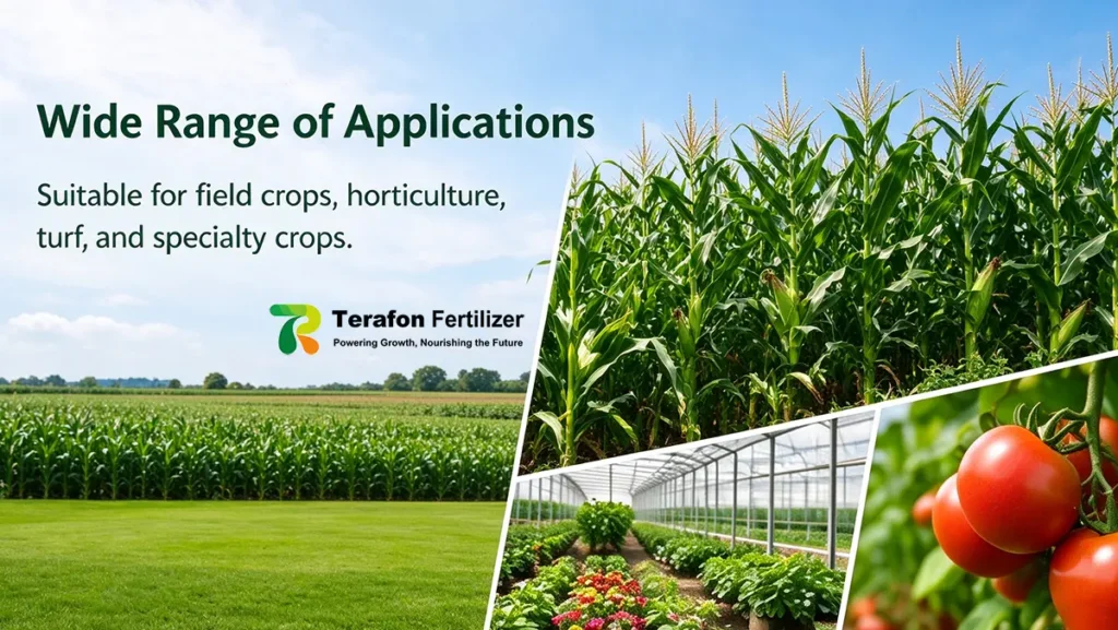 Controlled-release fertilizer applications in field crops, horticulture, greenhouse production, turf, and specialty crops